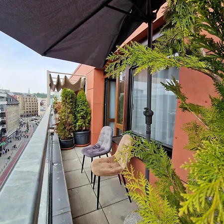 Cozy Rooftop Sunny W Terrace & Views Bratislava